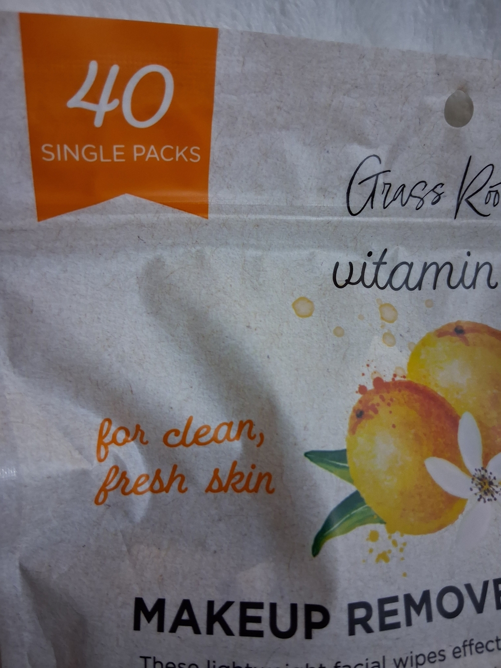 Grass Roots Makeup Remover Wipes Bundle - Cucumber & Vitamin C (80 Wipes Total) - Picture 14 of 16